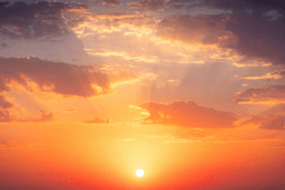 stock photo of sunset