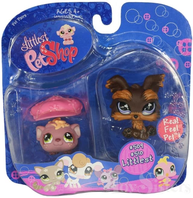 Pet pairs with Yorkie #509 and Guinea Pig #510