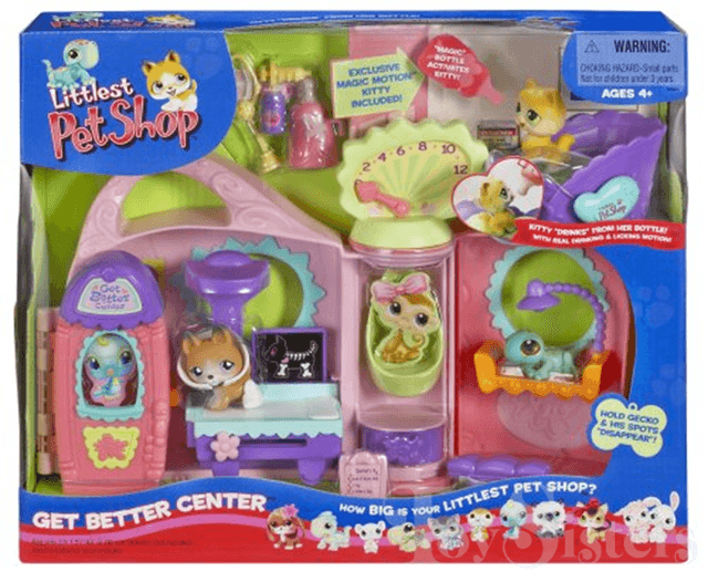 2006 Get Better Center with Gecko #111, German Shepherd #112, and Persian #MM1