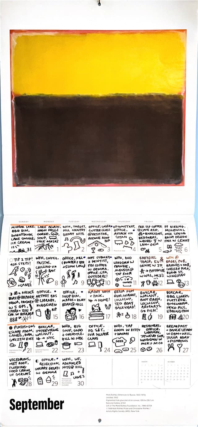 calendar image for september