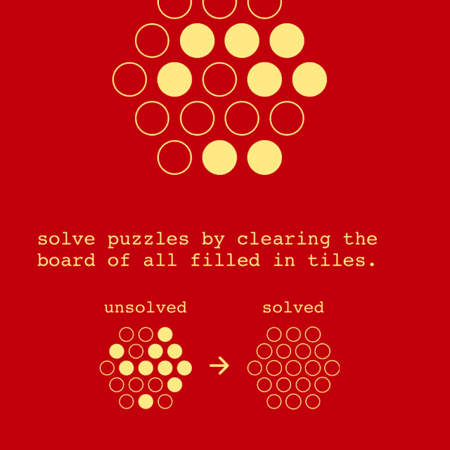 Standalone help screen with demo puzzle